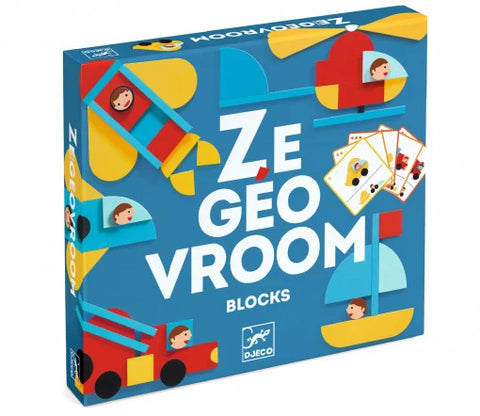Joc educativ Ze GeoVroom. Djeco