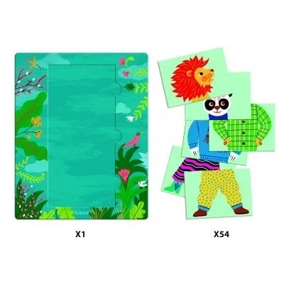 Joc Eduludo Mix & Match Modanimo. Djeco