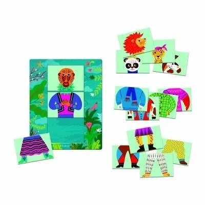 Joc Eduludo Mix & Match Modanimo. Djeco