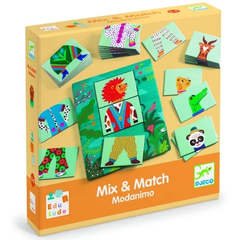 Joc Eduludo Mix & Match Modanimo. Djeco