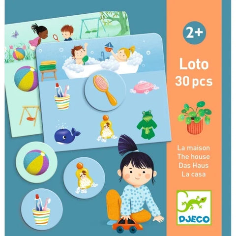Joc loto Casa. Djeco