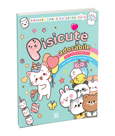 Kawaii Pisicute adorabile. Carte cu activitati