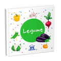 Legume - carte pliata. 0 - 2 ani