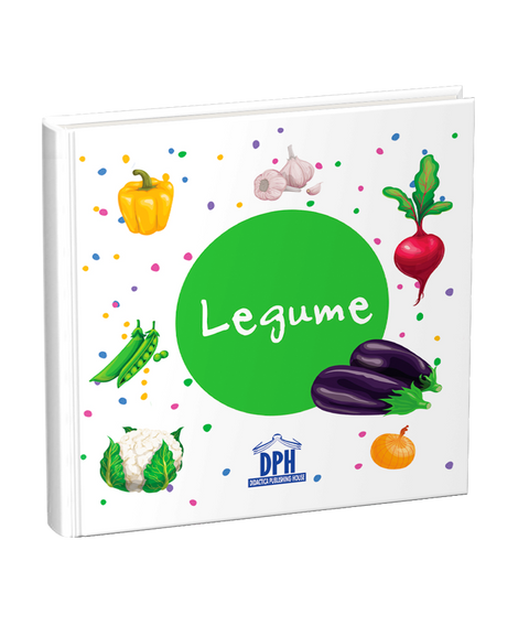 Legume - carte pliata. 0 - 2 ani