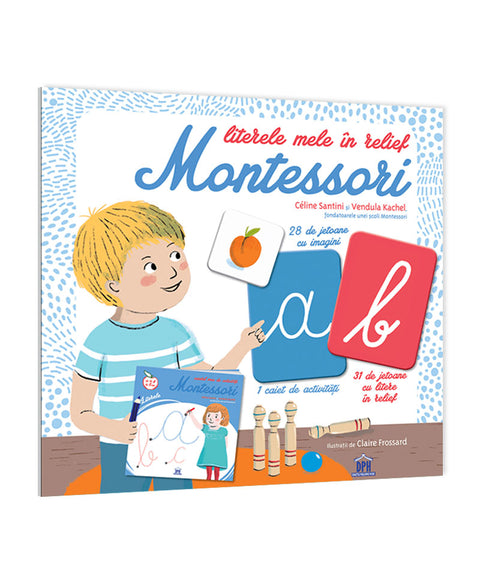 Montessori - Literele mele in relief
