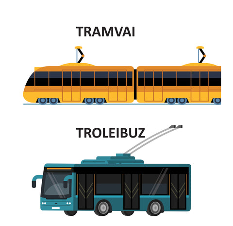 Mijloace de transport - carte pliata. 0 - 2 ani