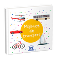 Mijloace de transport - carte pliata. 0 - 2 ani