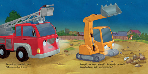 Noapte buna, masinuta de pompieri