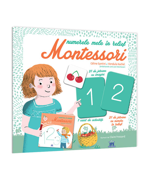 Montessori - Numerele mele in relief