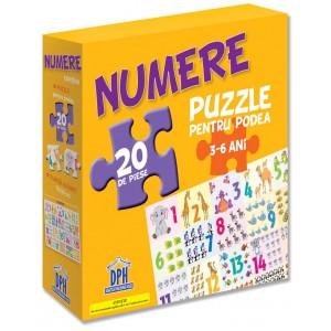 Numere-Puzzle pentru podea