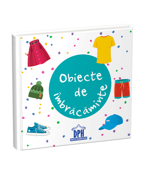 Obiecte de imbracaminte - carte pliata. 0 - 2 ani