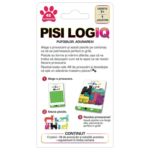 Joc Pisi Logiq - 48 provocari logice cu pisici