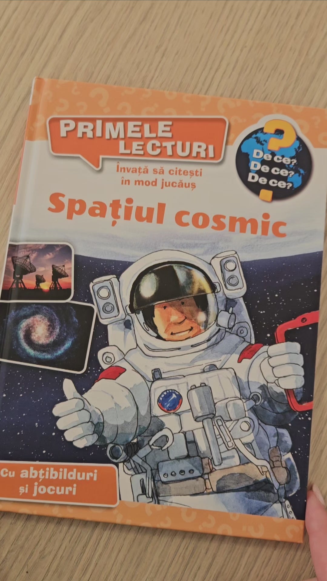 Primele lecturi. Spatiul cosmic- Colectia De ce? de ce? de ce