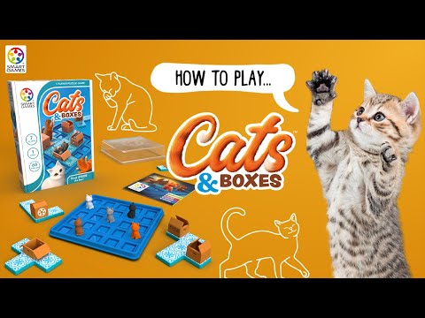 Smart Games - Cats and Boxes – Jucarii Vorbarete
