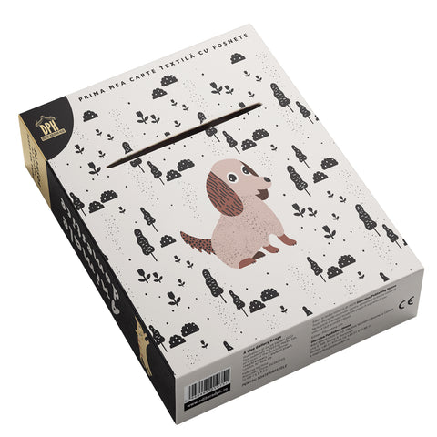 Prima mea carte textila cu fosnete – Animale domestice