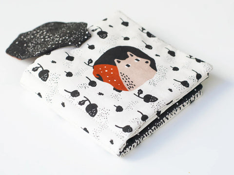 Prima mea carte textila cu fosnete – Animale din padure