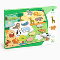 Puzzle din lemn Animo. Djeco