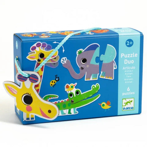 Puzzle duo Articulo Animo. Djeco