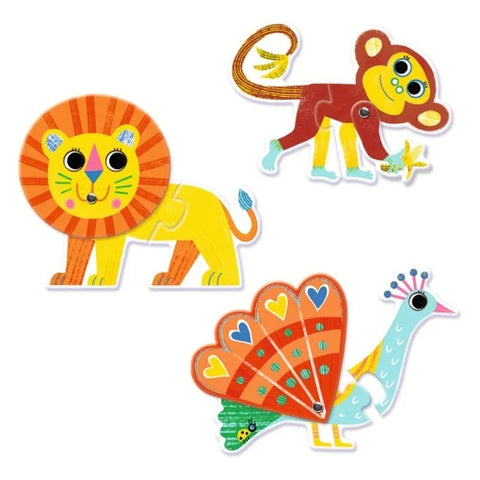 Puzzle duo Articulo Animo. Djeco