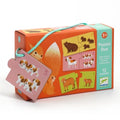 Puzzle duo asociere mama-pui. Djeco