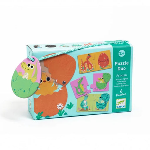 Puzzle duo Puiul din ou. Djeco