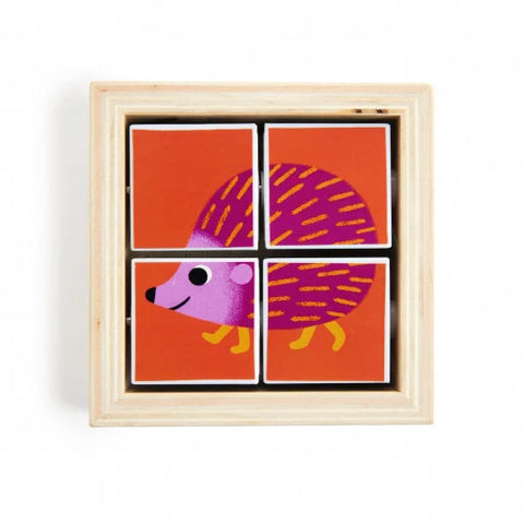 Puzzle forme rotative Tournibist. Djeco