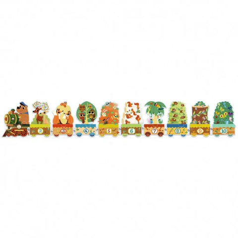 Puzzle Invat sa numar. Djeco