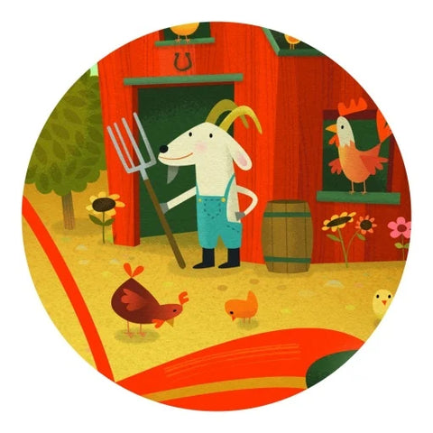 Puzzle Tractor. Djeco
