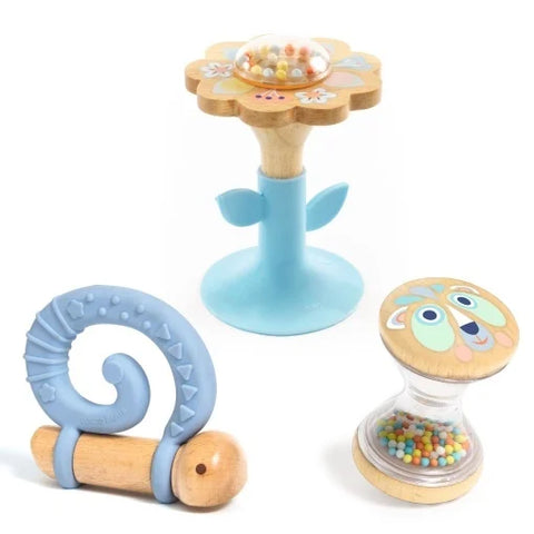 Set 3 jucarii bebe. Djeco