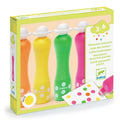 Set 4 markere culori neon pentru bebe. Djeco