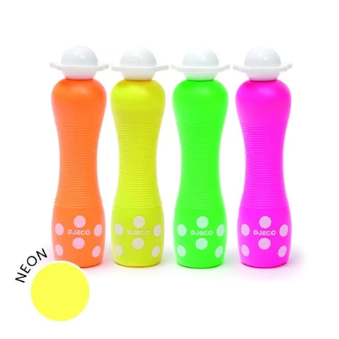 Set 4 markere culori neon pentru bebe. Djeco