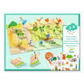 Set creativ de stickere reutilizabile Ferma. Djeco