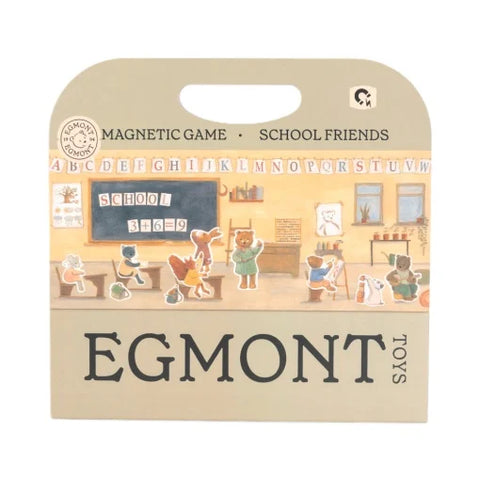 Set magnetic La scoala. Egmont Toys