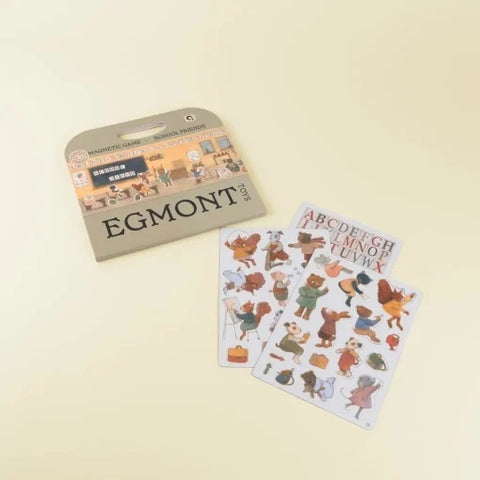 Set magnetic La scoala. Egmont Toys