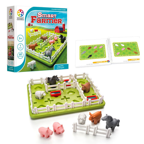 Smart Games - Smart Farmer, joc de logica cu 60 de provocari