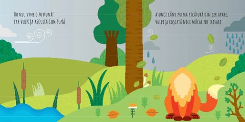 Vulpita - Carte cu marioneta pentru deget