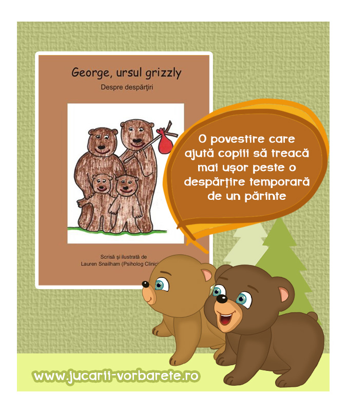 George - ursul grizzly imagine produs