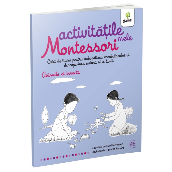Animale si insecte – Activitatile mele Montessori Jucarii Vorbarete