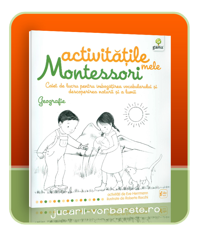 caietul meu Montessori - Geografie