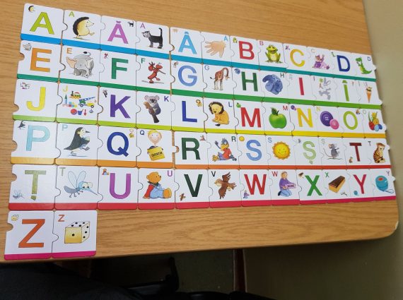Invat cu Robin literele alfabetului