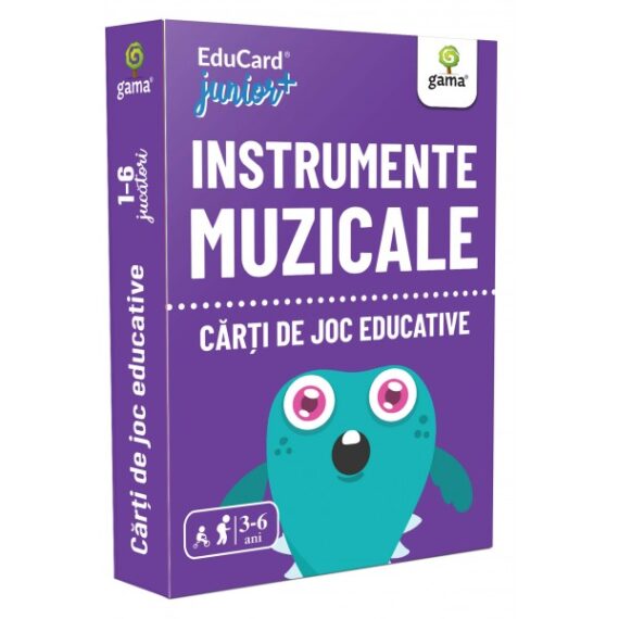 DuoCard - Alfabetul - Instrumente muzicale - Jucarii Vorbarete 6