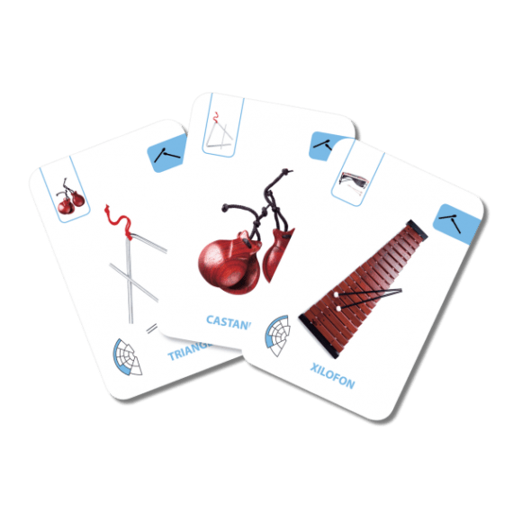DuoCard - Alfabetul - Instrumente muzicale - Jucarii Vorbarete 9