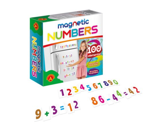 Set numere magnetice pentru frigider, Alexander Games 2