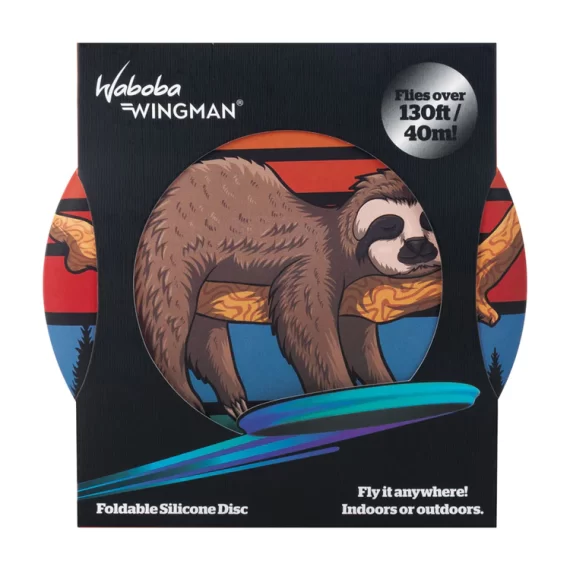 Disc zburator Waboba - Wingman, frisbee silicon 15 cm1