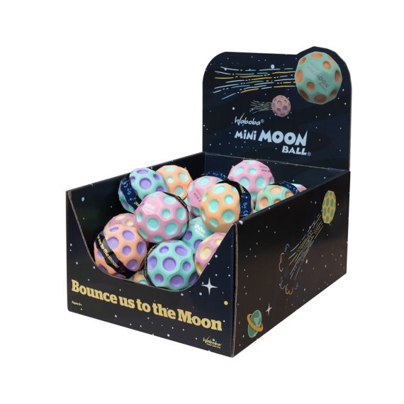 Mini minge hiper saritoare - Waboba Mini Moon Ball, culori asortate Jucarii Vorbarete