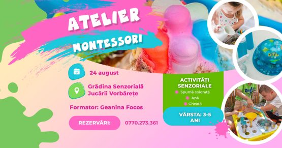 Atelier Montessori Jucarii Vorbarete